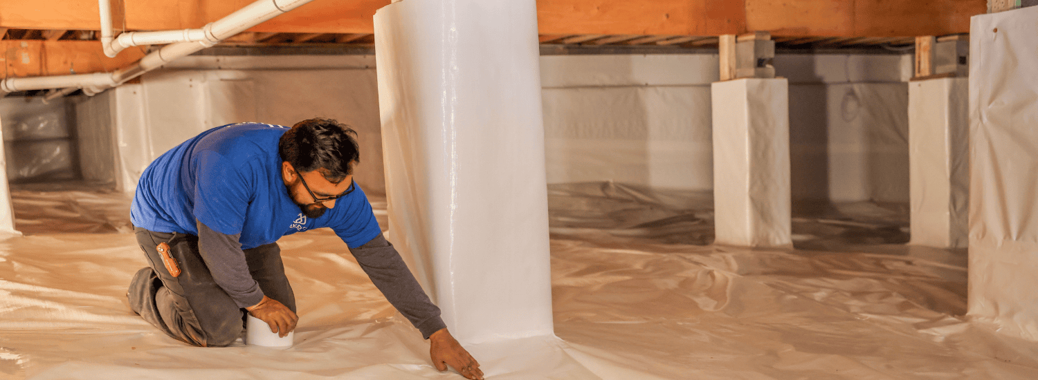 The Difference Between a Vapor Barrier and Full Crawlspace Encapsulation